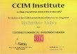 Международный сертификат специалиста по инвестициям в коммерческую недвижимость (CCIM, USA)